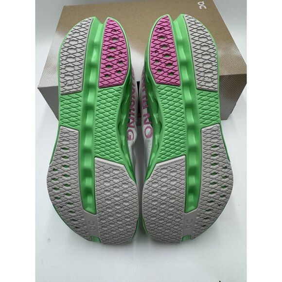 On Cloud Cloudsurfer Next Running Shoes Wolf/Honeydew Mens Size 12 New In Box - Picture 8 of 9